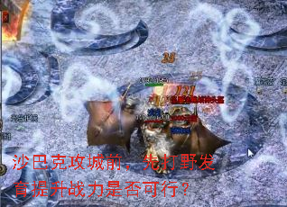 ɳ�Ϳ˹���ǰ���ȴ�Ұ��������ս���Ƿ���У�