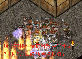 �벻��Ǯ�ڴ�����Ϸ�е���������Щ��������ص�Ͷ�ʣ�