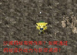 沙城捐献有何作用?如何通过捐献提升战力与获取资源? 沙城捐献有何作用?如何通过捐献提升战力与获取资源?