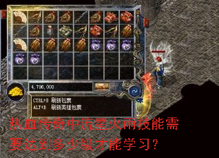 热血传奇中流星火雨技能需要达到多少级才能学习? 热血传奇中流星火雨技能需要达到多少级才能学习?