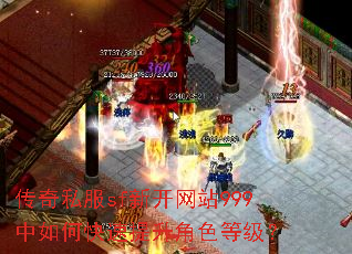 传奇私服sf新开网站999中如何快速提升角色等级? 传奇私服sf新开网站999中如何快速提升角色等级?