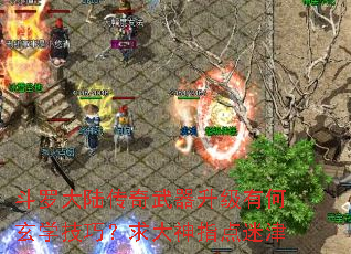 斗罗大陆传奇武器升级有何玄学技巧?求大神指点迷津 斗罗大陆传奇武器升级有何玄学技巧?求大神指点迷津