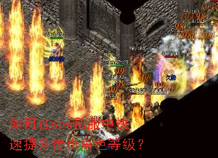 如何在wow私服中快速提升传奇角色等级? 如何在wow私服中快速提升传奇角色等级?