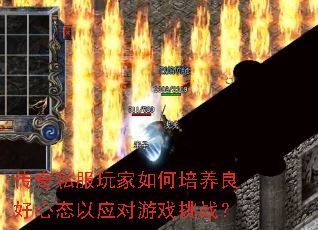 传奇私服玩家如何培养良好心态以应对游戏挑战? 传奇私服玩家如何培养良好心态以应对游戏挑战?