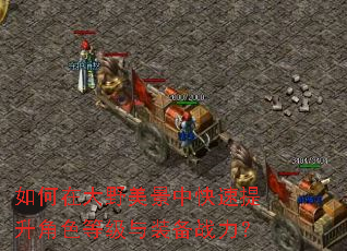 如何在大野美景中快速提升角色等级与装备战力? 如何在大野美景中快速提升角色等级与装备战力?